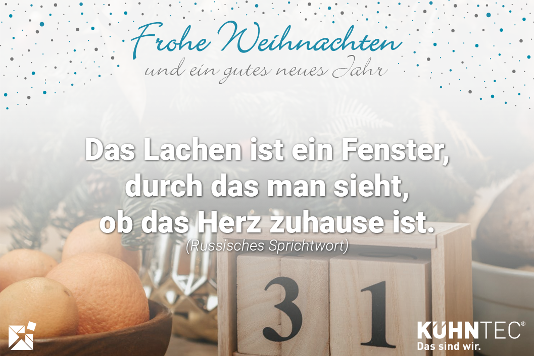 Frohe Weihnachten und ein gutes neues Jahr!